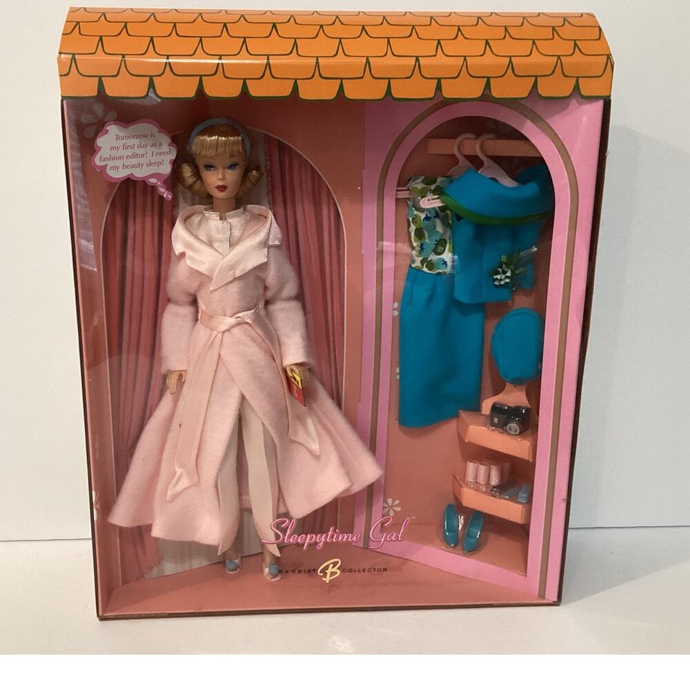 RARE Sleepytime Gal Barbie Doll 2006 Reproduction Gold Label Mattel K7938